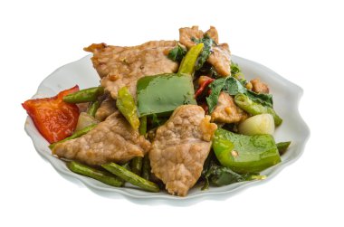 sebze soslu domuz eti