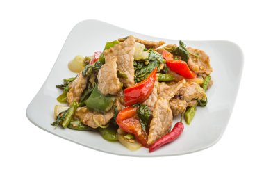 sebze soslu domuz eti