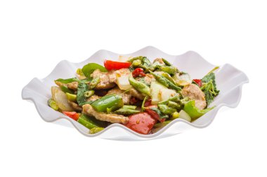 sebze soslu domuz eti