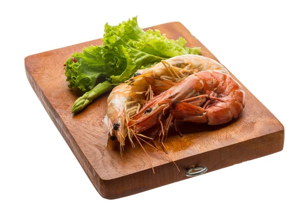 煮熟的王虾 — 图库照片