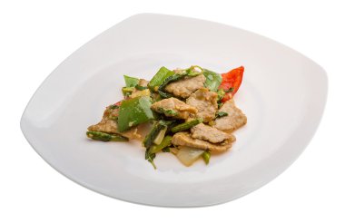 sebze soslu domuz eti