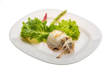 ızgara mürekkep balığı