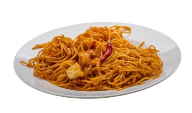 Deniz ürünleri makarna