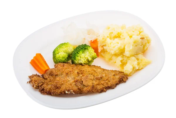 Schnitzel Ordförande — Stockfoto