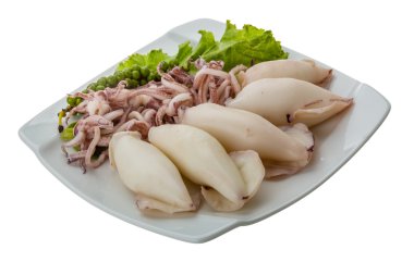 haşlanmış kalamar