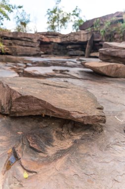 Kamboçya'da şelale