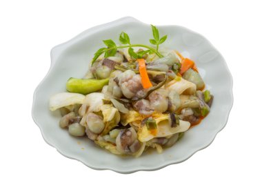 ham ahtapot salatası