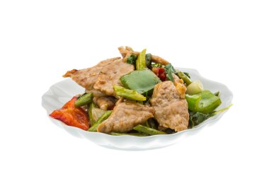 sebze soslu domuz eti