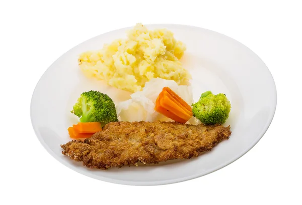 Schnitzel — Fotografia de Stock