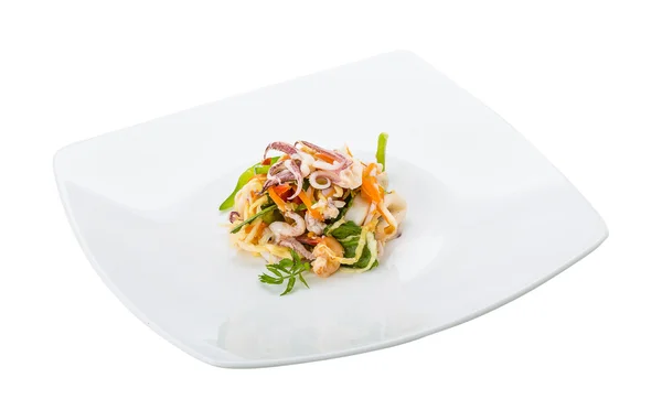 Asian seafood salad — Stock Photo, Image