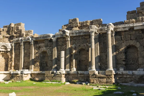 Ruinas en Side — Foto de Stock