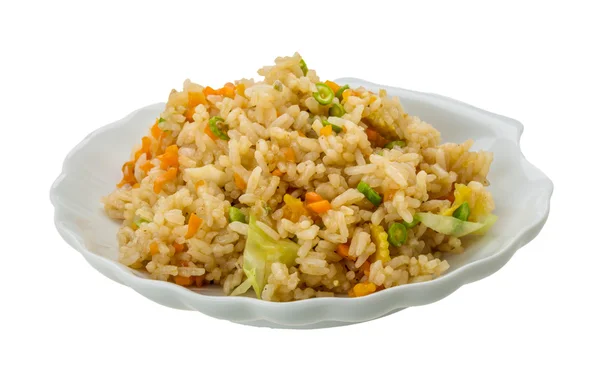 Arroz frito vegetariano —  Fotos de Stock