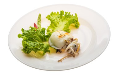 ızgara mürekkep balığı