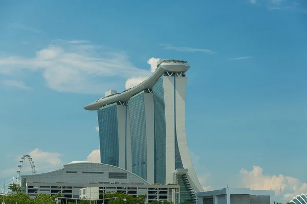 Estância integrada do Marina bay sands — Fotografia de Stock