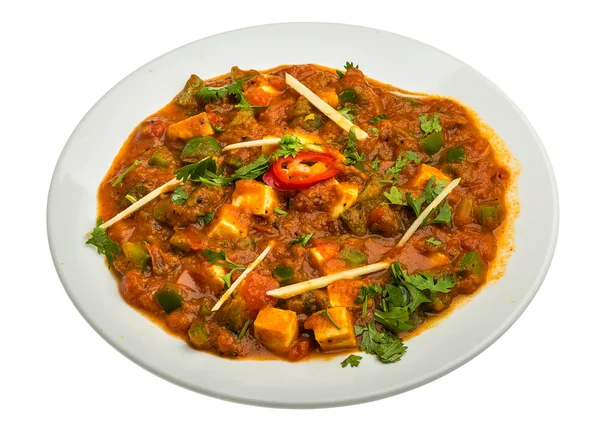 Kadai Paneer — Zdjęcie stockowe