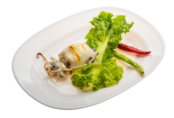 Grilled cuttlefish — Stock Photo, Image