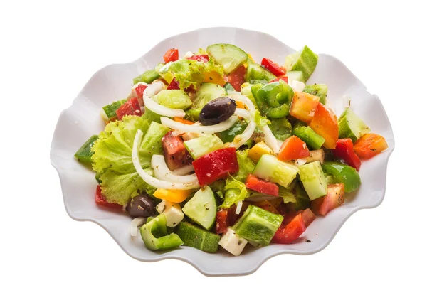 Salada grega deliciosa — Fotografia de Stock