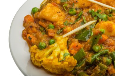kever zöldség, masala