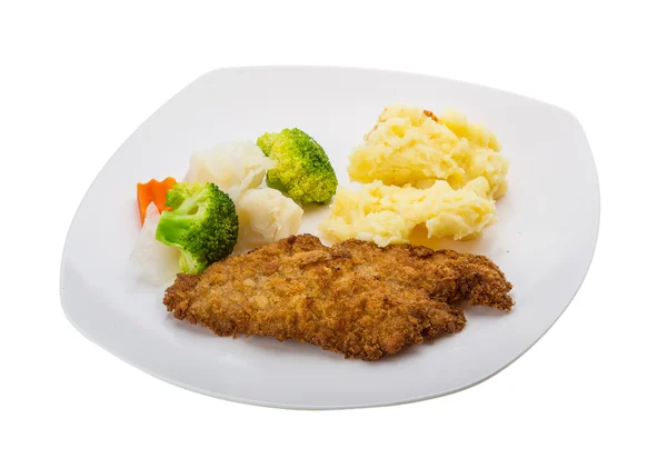 Schnitzel Ordförande — Stockfoto