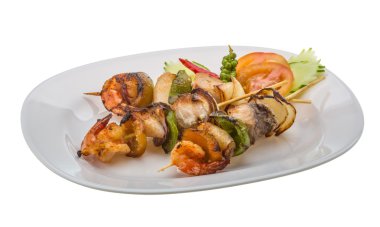 Deniz ürünleri Barbekü