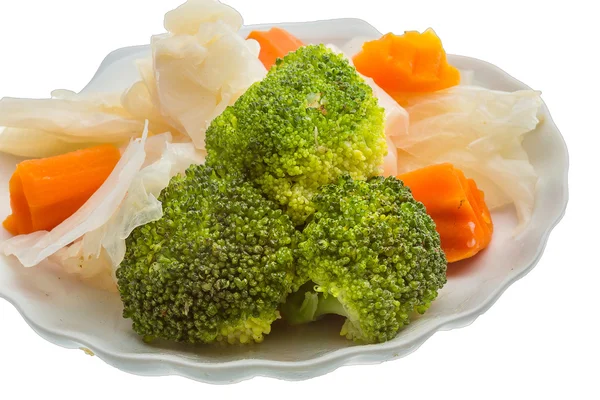 Kapusta i brokuły — Zdjęcie stockowe