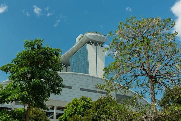 Estância integrada do Marina bay sands — Fotografia de Stock