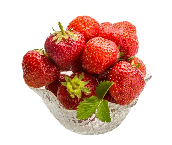 Strawberry in the bowl — Stock Photo, Image