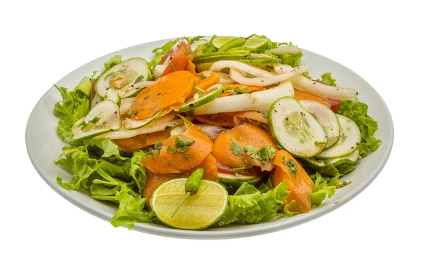 Gurkensalat — Stockfoto