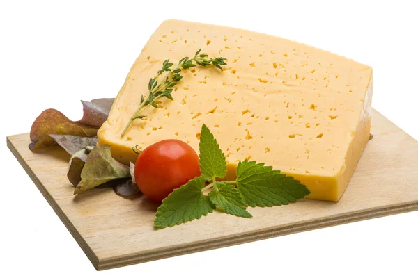 Cheese with thyme — Stock Photo, Image