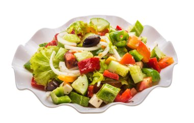 lezzletli Yunan salatası