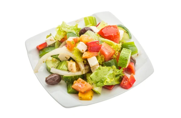 Salad Yunani lezat. — Stok Foto