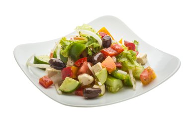 lezzletli Yunan salatası