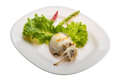 ızgara mürekkep balığı