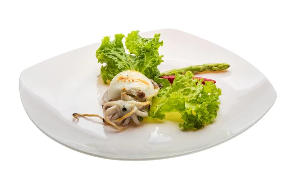 Gegrillte Tintenfische — Stockfoto