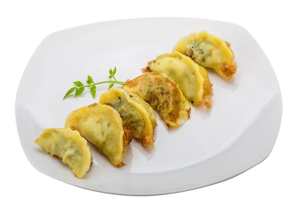 Găluște japoneze - Gyoza — Fotografie, imagine de stoc