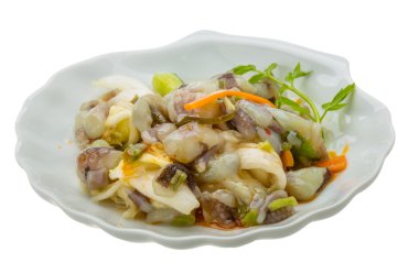 ham ahtapot salatası