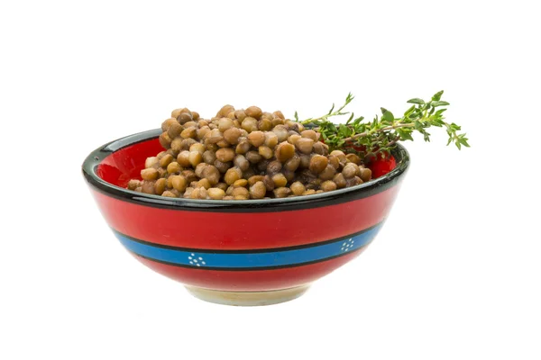 Backed lentils — Stock Photo, Image