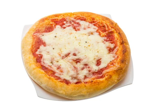 Πίτσα με ντομάτα και τυρί — Φωτογραφία Αρχείου