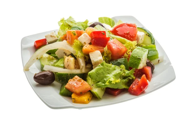 Griechischer Salat — Stockfoto