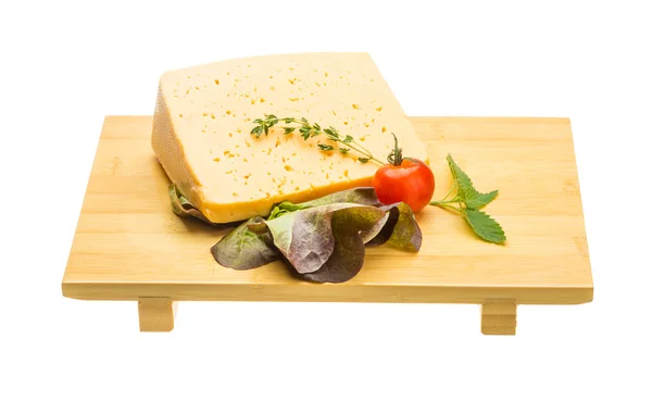 Cheese with thyme — Stock Photo, Image