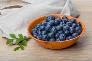 yaban mersini yaprağı ile