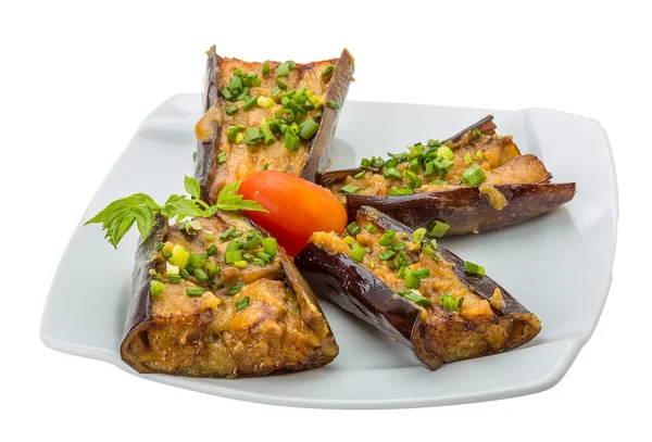 Gegrilde aubergine — Stockfoto