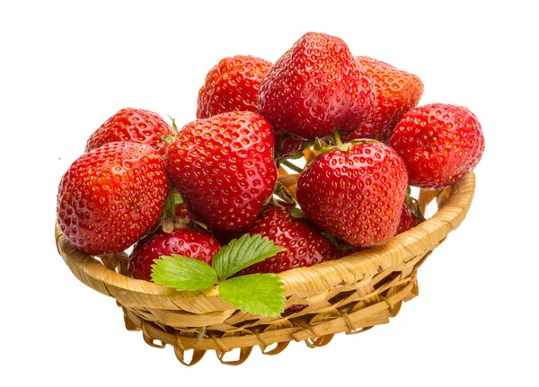 Strawberry in the bowl — Stock Photo, Image