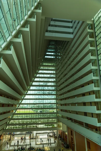 Utsikt över singapore stad skyline — Stockfoto