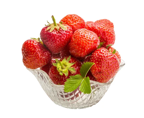 Strawberry in the bowl — Stock Photo, Image