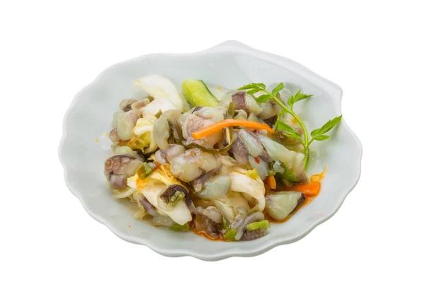 Salada crua de polvo — Fotografia de Stock