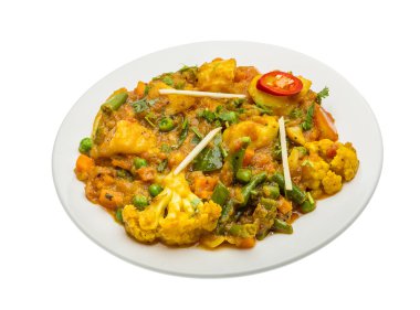 kever zöldség, masala