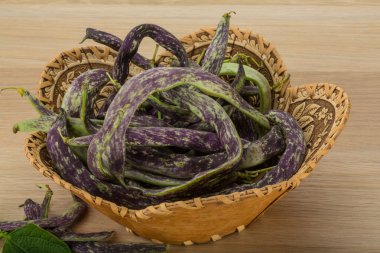 yaprağı ile fasulye