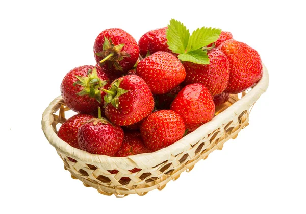 Strawberry in the bowl — Stock Photo, Image