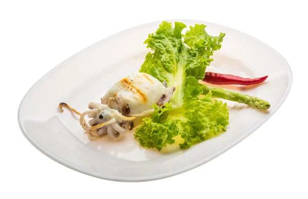 Grillad bläckfisk — Stockfoto